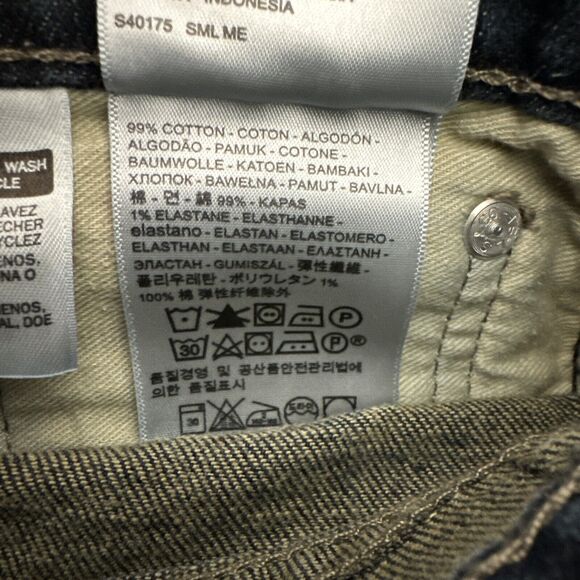 Levis Jeans 511 Mens Size 31x32 Blue Slim American Cowboy Western Workwear Denim - Picture 10 of 12